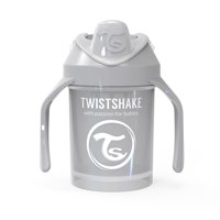 Twistshake - Vaso Mini Cup 230Ml 4+M Gris Pastel