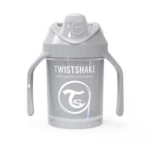 Twistshake - Vaso Mini Cup 230Ml 4+M Gris Pastel