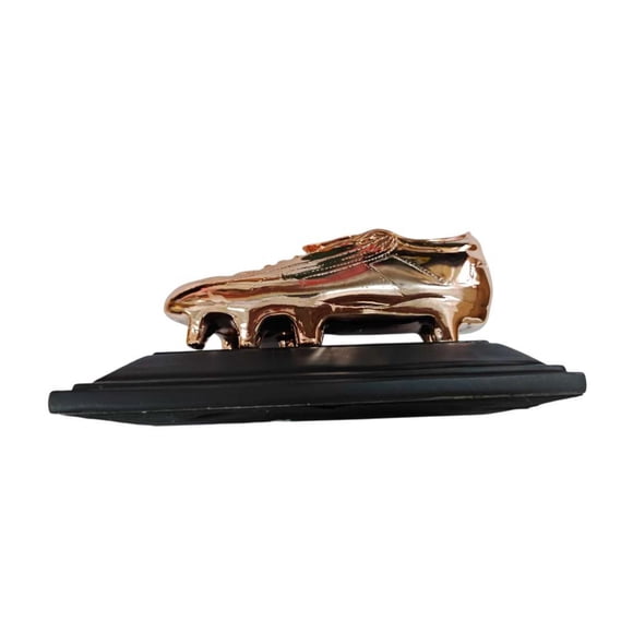Trofeo de Fútbol con Bota Dorada, Trofeo de Partido de Fútbol, estatua Coleccionable, Trofeo de Fútbol, trofeo de Resina para Muebles de Sala de E Cobre