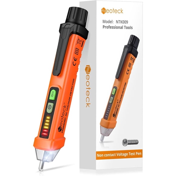 Probador de Voltaje Neoteck PM8908C AC 121000V LED Sin Contacto