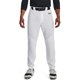 thumbnail image 1 of Pantalón de béisbol Under Armour Utility para hombre blanco/negro, talla S, 1 of 7
