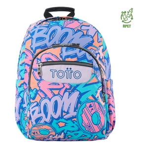 Mochila Urbana Notebook Escolar Totto Classic Acuarela