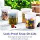 thumbnail image 5 of Contenedores de delicatessen GUSTO 950 ml (32 oz), 24 unidades con tapas herméticas, 5 of 6