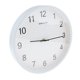 thumbnail image 1 of Reloj De Pared De Metal De Estilo Simple Para La Decoración Del Dormitorio De La Cocina Casera 1 # White_30cm, 1 of 5
