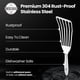 thumbnail image 5 of Juego de espátulas para pescado Gourmet Easy de acero inoxidable, 2 piezas, 5 of 8