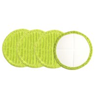 Magideal - Almohadillas Para Fregona Eléctrica De 4 Piezas, Almohadilla De Encerado De Repuesto, Almohadilla De Limpieza Reutilizable Forma Forma Forma , Lavable, 8,46 Pulg