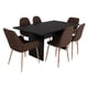 thumbnail image 2 of Comedor 4 Sillas Wengue - Café Oscuro, 2 of 8