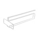 thumbnail image 3 of Estante Para Copas De Vino Debajo Del Gabinete, Soporte De Metal Para Tazas, Soporte Para Armario De Restaurante, Color Blanco, 3 of 3