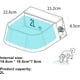thumbnail image 4 of Plato calentador Recipiente para retener el calor Recipiente calefaccionado Recipiente para agua calefactada para mascotas Recipiente térmico Recipiente calefactor con almacenamiento automático de agu, 4 of 7