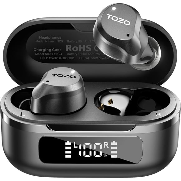 Auriculares TOZO NC9 Bluetooth 5.3 ANC 45 dB