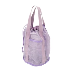 Magideal - Bolsa De Ducha De Malla, Bolsa De Aseo, Práctico Organizador De Baño Portátil Para Colgar, Ideal Para Campamento, Mujeres/Hombres, Natación, Playa Y Púrpura