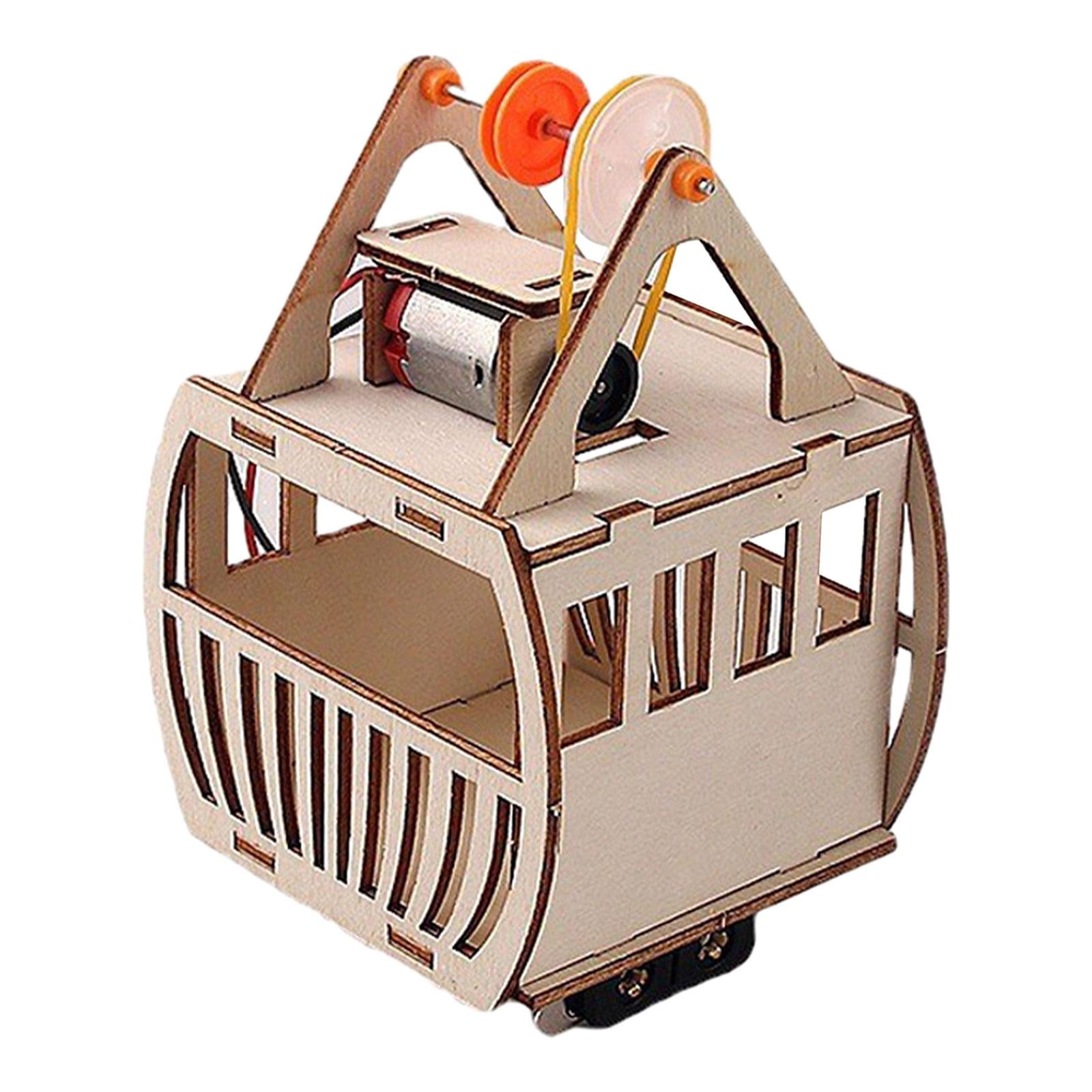 Bothyi - Kits De Modelos De Experimentos Científicos De Madera Diy, Teleférico Turístico Para Principiantes