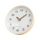 thumbnail image 1 of Reloj De Pared Redondo Silencioso Para El Hogar, Cocina, Ba?o, Oficina, Superficie Blanca, 1 of 5