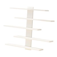 Bothyi - Estante De Exhibición Para Figuras, Estante Colgante De Pared Para Dormitorio, Baño, Sala De Estudio, Blanco