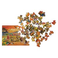 Puzle Melissa & Doug African Plains Safari 100 Piezas