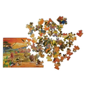 Puzle Melissa & Doug African Plains Safari 100 Piezas