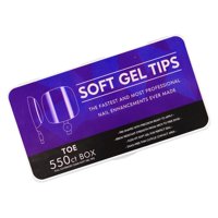 Ioensy - 500 Uds Puntas De Uñas Postizas De Cobertura Completa Diferentes Tamaños Para Uñas Artísticas Niñas Mujeres Uñas De Los Pies