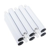 Magideal - 10 Tubos De Aluminio Vacíos Para Pasta De Dientes, Portátiles, De 50 Ml, Exprimibles Para Artistas, Tubos De Pintura Para Salsas, Gouache Y Acuarelas.