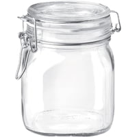 Frasco De Vidrio Para Conservas Bormioli Rocco Fido 750 Ml Transparente