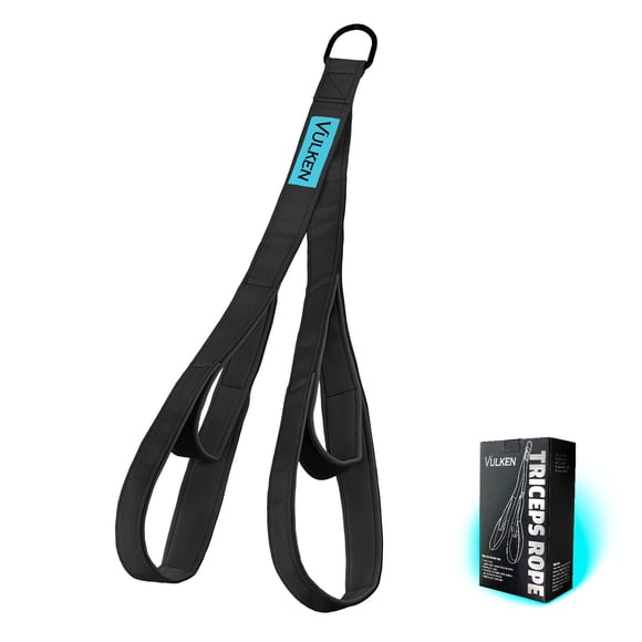 Cable de fijación para tríceps Vulken, dos longitudes, 73 cm y 56 cm
