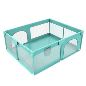 Mundo Online - Corral De Seguridad Bebe Rectangular 180 Cm Celeste