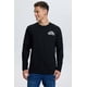 thumbnail image 2 of Polera Hombre Doble Print Negro - lV, 2 of 4