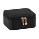 thumbnail image 4 of Joyería Organizador Caja Caja Holder Pendiente Pendiente Collar Pantalla Portátil Negro, 4 of 5