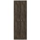 thumbnail image 3 of Closet 2 Puertas Abatible 180x60x30 Cm Café Oscuro Y Blanco, 3 of 7