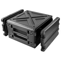 Funda Rack Case Odyssey Vulcan Series 6U Resistente A Impactos, Color Negro