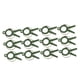 thumbnail image 2 of Clips De Soporte Para Plantas Clips De Flores Y Enredaderas Para Plantas Trepadoras Pepino Rosas Verde 12 Piezas, 2 of 5