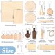 thumbnail image 2 of Kit 100 Piezas Materiales de Madera para Grabado Láser Briwooody, 2 of 3