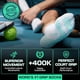 thumbnail image 5 of Raqueta Grip Tape LUX Ultraadherente Overgrip para tenis, color blanco, 5 of 6