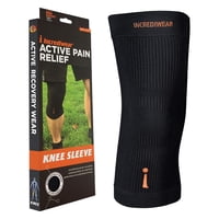 Rodillera Incrediwear Para Aliviar El Dolor De Rodilla, Color Negro, Talla L