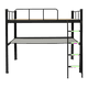 thumbnail image 2 of Cama alta con escritorio Strong 1 plaza negro, 2 of 3