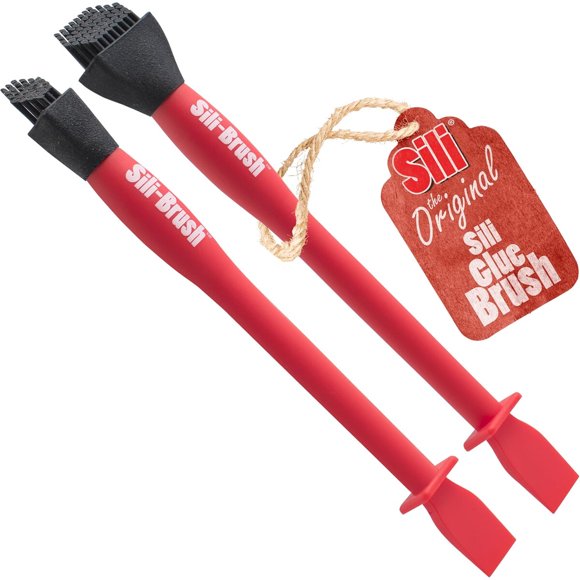 Silicone Reusable Glue Brushes for Woodworking, Hobby and Crafts