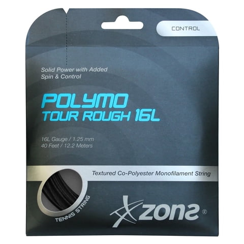Cuerda Zons Polymo Tour Rough Negro 1.30 - 12M