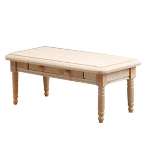 Magideal - Escritorio En Miniatura 1:12 Con Cajón, Muebles Para Casa De , Juguetes, Accesorio De De , Simulación De Dormitorio, Decoración Sin