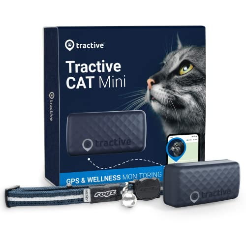 Rastreador GPS Tractive Mini Impermeable para Gatos