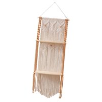 Bothyi - Estantes Flotantes De Dos Niveles, Regalos, Decoración Artística De Pared Para Dormitorio De Granja Al Aire Libre