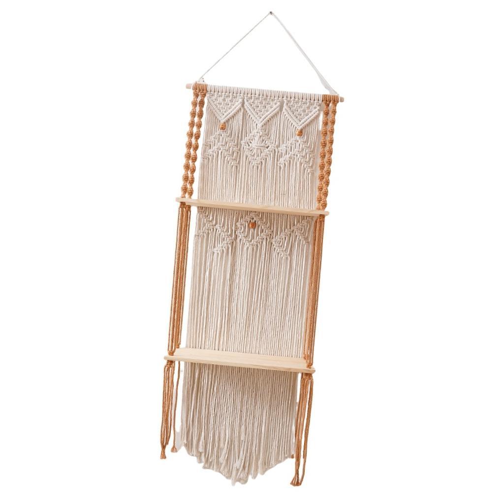 Bothyi - Estantes Flotantes De Dos Niveles, Regalos, Decoración Artística De Pared Para Dormitorio De Granja Al Aire Libre