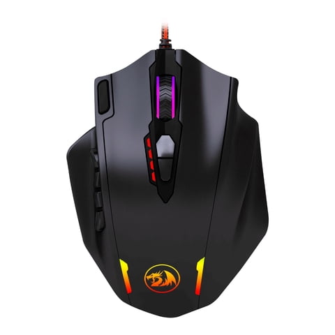 Mouse Redragon Mmo Impact M908 Negro