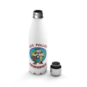 Creango - Botella Agua Termica Los Pollos Hermanos De Acero Inoxidable