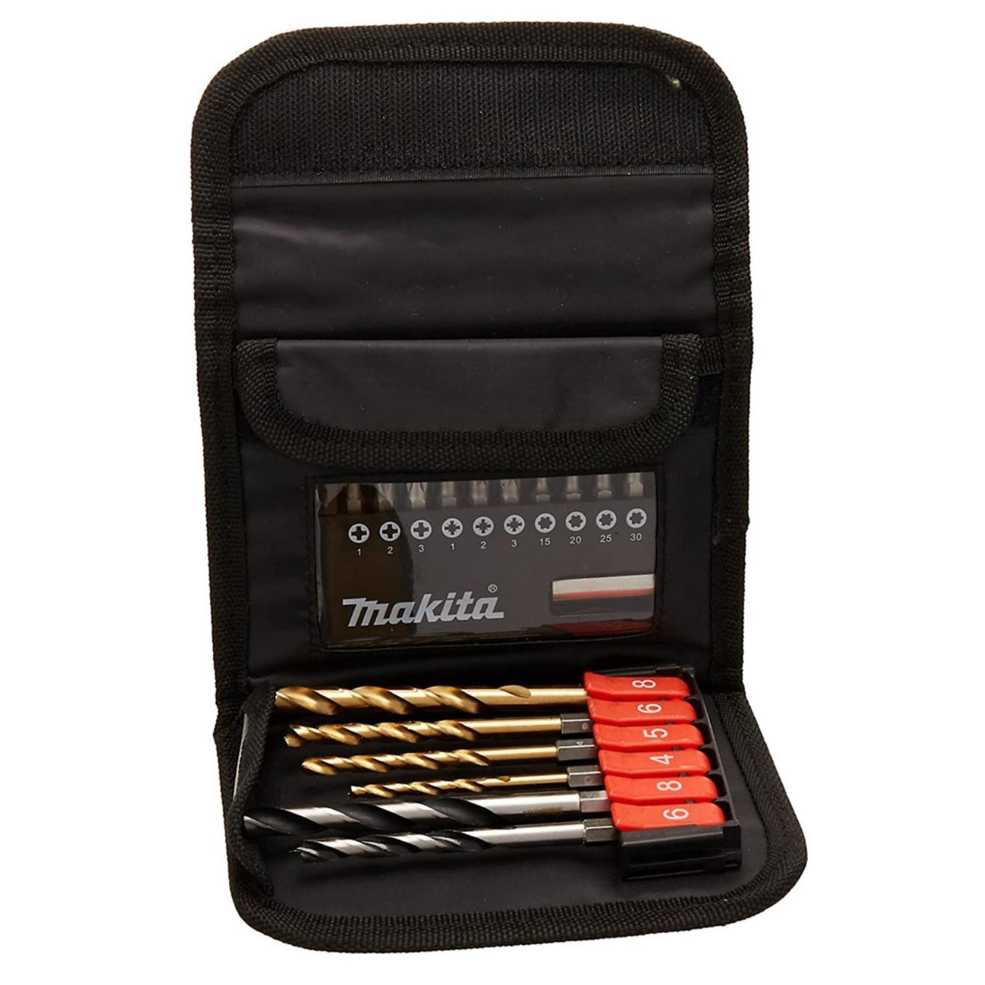 Set Brocas Y Puntas 17 Piezas Makita D-31762