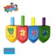 thumbnail image 4 of Dreidels Izzy 'n' Dizzy Juego de 4 de Madera Mediano 3.2 cm, 4 of 5