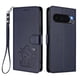 thumbnail image 1 of Funda de Gato tipo Libro para Google Pixel 9 Pro XL 5G, Azul, 1 of 6