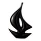 thumbnail image 2 of Estatua De Barco De Vela Coleccionable Regalo Interior Arte Artesanía Decoración De Sala De Estar Negro, 2 of 3
