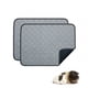 thumbnail image 1 of 2 paquetes de almohadillas de orina lavables para perros, reutilizables, absorbentes, a prueba de fugas, almohadillas de cachorro de mascota antideslizantes para entrenamiento en maceta. Gri, 1 of 3
