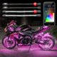 thumbnail image 1 of Kit de luces LED decorativas para motocicleta XK Glow XKChrome, 8 cápsulas y 4 tiras, 1 of 1
