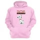 thumbnail image 1 of Polerón Canguro 101 Perritos Manchas Rosa Talla S Unisex, 1 of 3