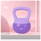 thumbnail image 2 of Pesa Rusa Fitness 5kg De Plástico Con Recubrimiento MORADO, 2 of 2